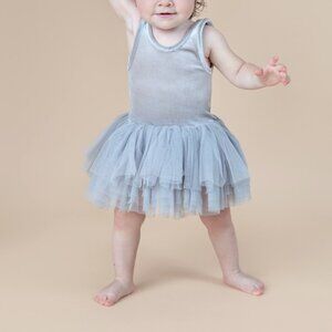 Noralee Tallulah Tutu, Dusty Blue, 12M